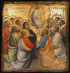 Scènes de la Vie du Christ : Ascension. by Mariotto di Nardo