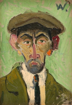 Self-Portrait by Arnold Peter Weisz-Kubínčan