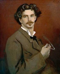 Selfportrait by Anselm Feuerbach