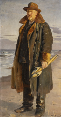 Selfportrait by Michael Peter Ancher