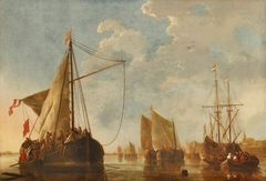 Shipping on the Maas at Dordrecht