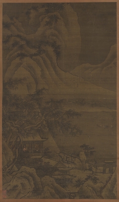 Snowy Mountains and Flowering Plum by Ma Yuan