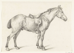 Staand paard, naar rechts by Jean Bernard