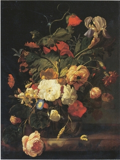 Still Life with Bouquet of Flowers, 1698 by Rachel Ruysch