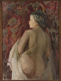 Study of a woman by Jan Ciągliński