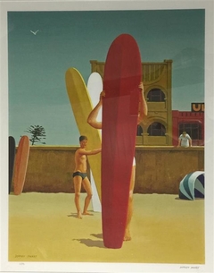Surfers Bondi by Jeffrey Smart
