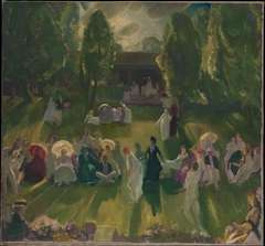Tennis at Newport by George Bellows