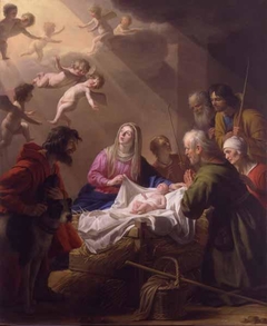 The Adoration of the Shepherds by Gerard van Honthorst
