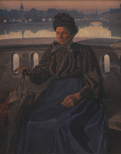 The Artist's Mother by Edvard Weie