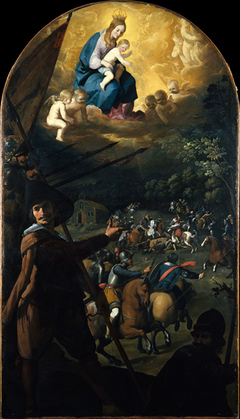 The Battle between Christians and Moors at El Sotillo by Francisco de Zurbarán