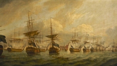 The Battle of Copenhagen, 2 April 1801 by Thomas Luny
