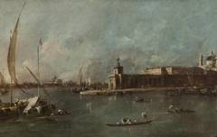 The Dogana, Venice by Francesco Guardi