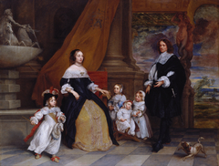 The Family of Jan-Baptista Anthoine by Gonzales Coques