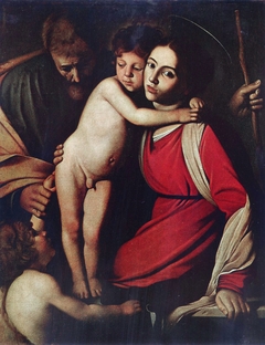 The Holy Family with Saint John the Baptist by Caravaggio