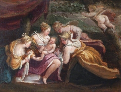 The Infant Bacchus with the Nymphs of Nysa by Anonymous