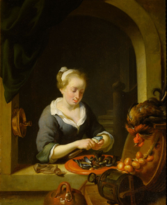 The Kitchenmaid by Louis de Moni