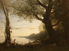 The Little Bird Nesters by Jean-Baptiste-Camille Corot