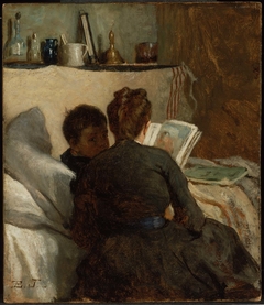 The Little Convalescent by Eastman Johnson