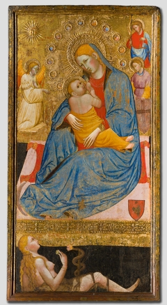 The Madonna of Humility with the Temptation of Eve by Olivuccio di Ciccarello
