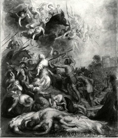 The Martyrdom of St Ursula and the Eleven Thousand Maidens by Peter Paul Rubens