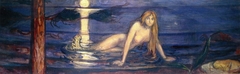 The Mermaid by Edvard Munch