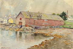 The Old Warehouse, Sitka by Theodore J Richardson