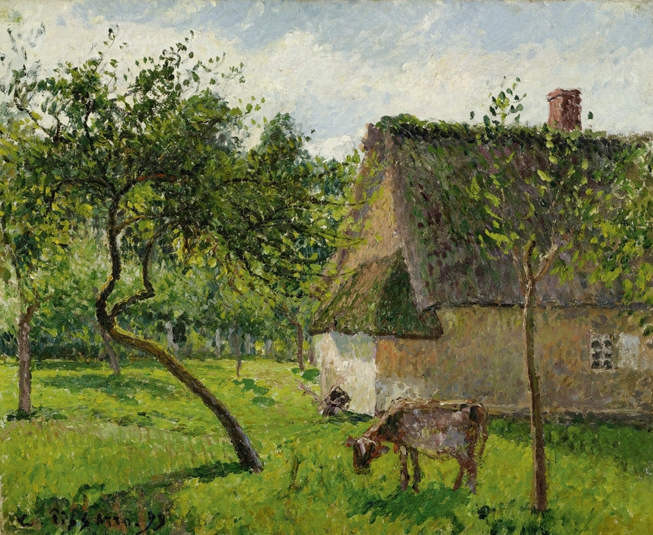 The Orchard and a Cow, Varengeville