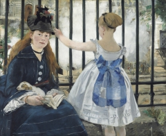 The Railway by Edouard Manet