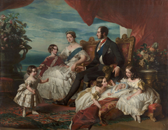 The Royal Family in 1846 (after Winterhalter) by Enrico Belli