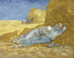 Noon - Rest from Work (after Millet)