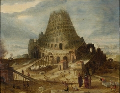 The Tower of Babel by Marten van Valckenborch