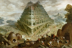 The Tower of Babel by Marten van Valckenborch