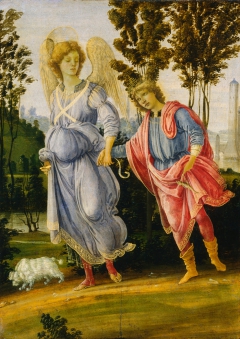 Tobias and the Angel by Filippino Lippi