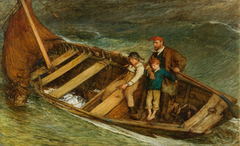 Toilers of The Sea by Sir William Quiller Orchardson - Sir William Quiller Orchardson - ABDAG004494 by William Quiller Orchardson