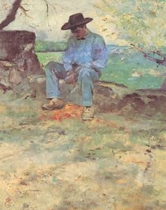 Le Jeune Routy à Céleyran by Henri de Toulouse-Lautrec