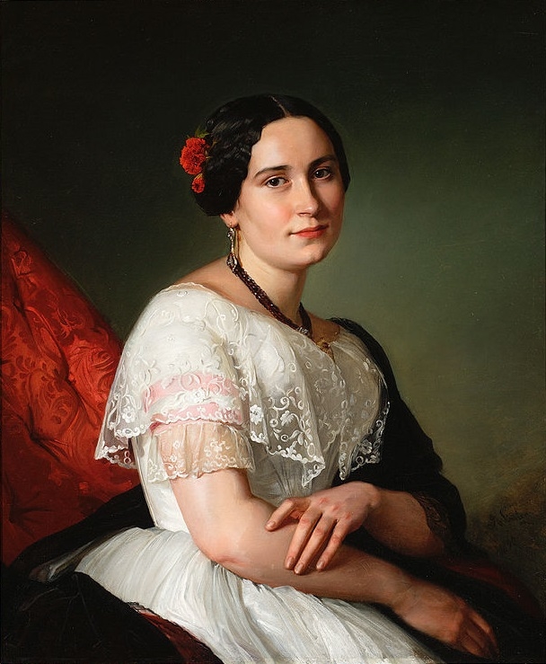 Portrait of Katarzyna Jahn, artist's sister