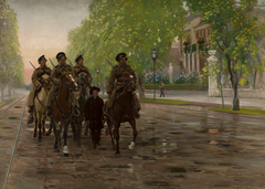 Spring of 1905 (Dawn of 1906) by Stanisław Masłowski