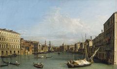 Venice: The Grand Canal from the Palazzo Foscari to the Carità by Canaletto