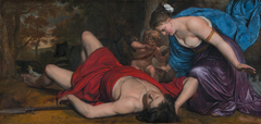 Venus mourning Adonis by Cornelis Holsteyn