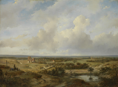 View of Haarlem by Andreas Schelfhout