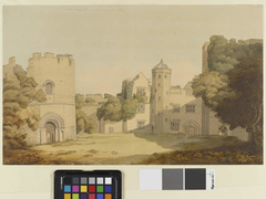 View Of Ludlow Castle by Francis Towne