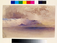 View of the Bay of Naples and Vesuvius by John Ruskin