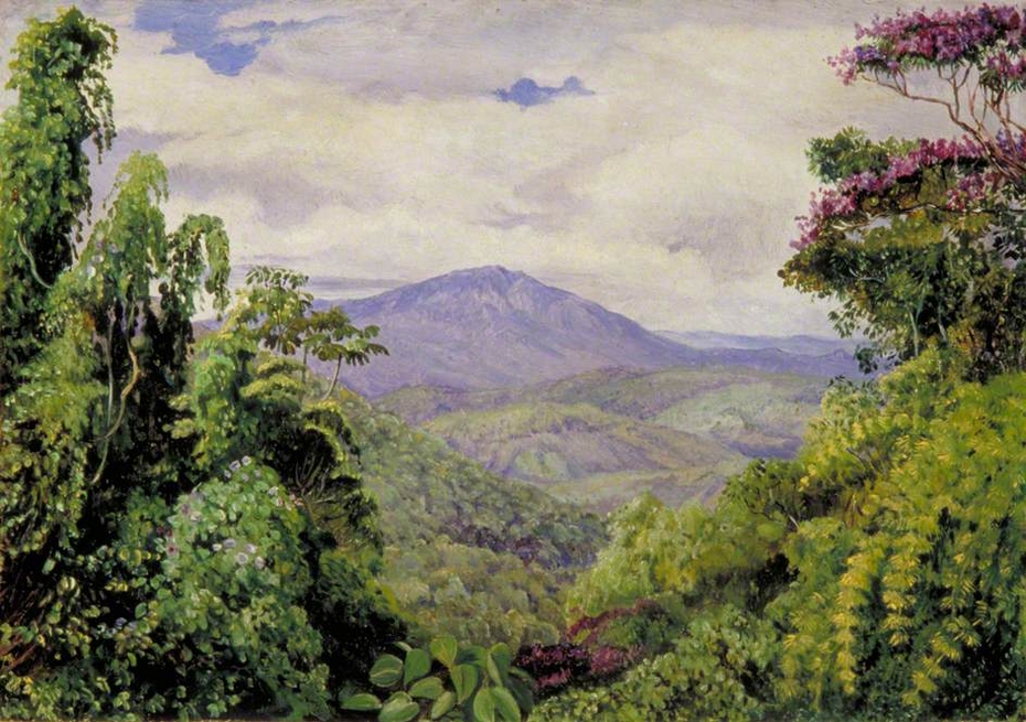 View of the Piedade Mountains from Congo, Brazil