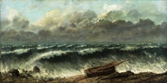 Waves by Gustave Courbet
