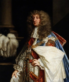 William Russell, 1st Duke of Bedford (1616 – 1700) in Garter Robes by Studio of Sir Peter Lely