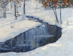 Winter Landscape by John W. Hardrick
