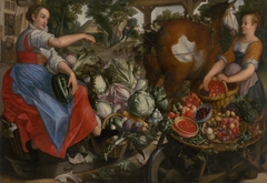 Women with Vegetables