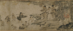 Yang Pu Moving His Family by Unknown Artist