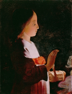 Young Virgin Mary by Georges de La Tour