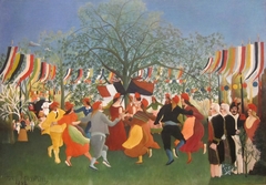 A Centennial of Independence by Henri Rousseau